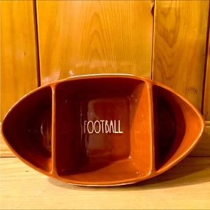 Rae Dunn Ceramic Sectional Chips & Dip Tray